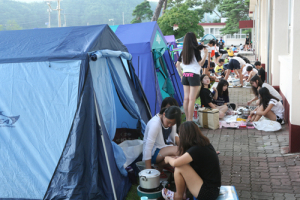 서상중고, 꿈과 끼를 키우는 뒤뜰야영