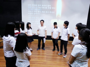 함양중, 학생연극회 예술교육 및 봉사활동 실시
