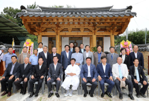 뇌계 유호인 사당 준공식
