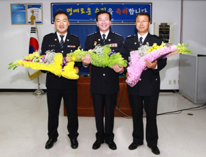 함양경찰서 강정규 경감, 오원택 경사 승진 임용