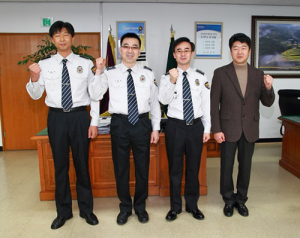 함양署, 승진시험 합격자 축하, 격려
