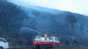 함양군, 산불 경보 ‘관심’에서 ‘경계’ 단계로 격상 