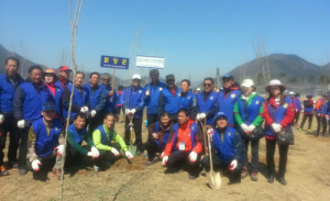 바르게살기함양군연합회, 나무심기