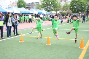 함양초, 학교와 지역이 함께하는 봄 운동회 개최