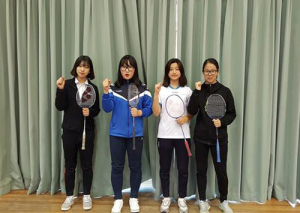 수동중학교, 배드민턴대회 우승