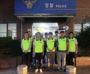 함양경찰서, 꿈나르미 학부모순찰대 청소년선도 순찰 실시 
