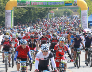 함양산악능선 쾌감질주할 전국 MTB 선수 다 오세요! 