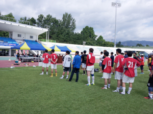 한여름 무더위 날리며 함양축구동호인 화합 한마당