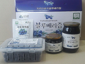 지리산청정 블루베리 가공식품도 도시소비자에 인기만점 