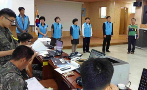 평통, 을지훈련장 방문 격려 