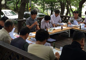 숲소리 바람소리 들으며 찾아가는 이장회의 ‘신선하네!’ 