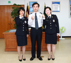 함양署, 새내기 신임 순경 2명 부임