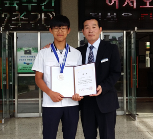 함양중 이호현(3학년)학생 전국승마대회 2위 입상