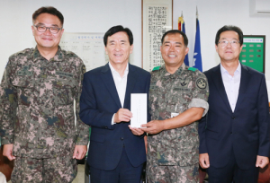 함양군, 지역안보위해 추석에도 고향못가는 군·경 장병 위문