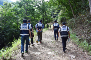 봄철 산림 내 불법행위 꼼짝마!
