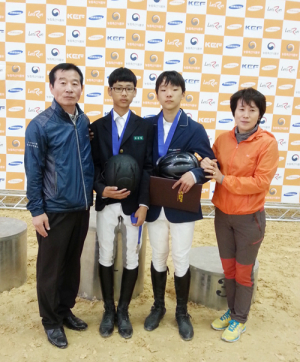 함양중, 전국춘계승마대회 1위, 2위, 3위 석권! 