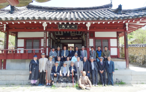 수동면 고실 수족당 이수완 학문을 기리는 유계
