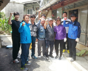사랑나눔으로 오래되고 낡은 헌집을 새집으로 