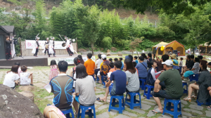 문화가 있는 내원야영장, 지리산 청춘콘서트 개최