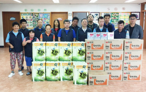 장애인주간보호센터 함양산삼축제참여 수익금 전달