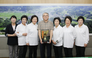 함양농협 여성게이트볼팀 병곡면회장배 게이트볼대회 우승