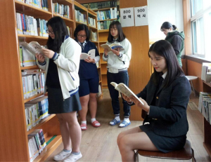 함양제일고의 문학소녀들을 소개합니다