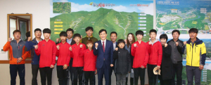 함양군 청소년·지도자, 또 스페인 레알마드리드간다