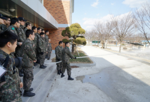 함양소방서, 군부대 장병 대상 소방안전교육 실시