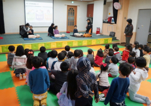함양소방서, 수동어린이집 소방안전교육