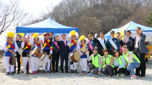 함양경찰서, 회전판 게임으로 특별한 홍보 활동 전개
