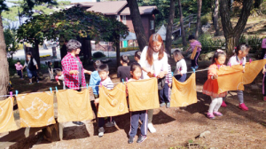 국립운악산자연휴양림에서 자연을 물들여 보세요~