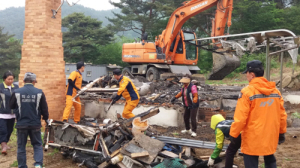  함양소방서, 화재피해 복구 지원활동