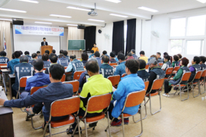 함양소방서, 의용소방대 운영실태 지도점검 교육