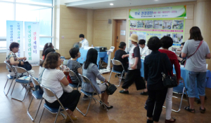 한국건강관리협회, 여성 취·창업 박람회 건강체험터 