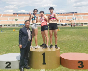 함양제일고 유지인 학생, 한국 U18 육상경기대회 100미터 우승 