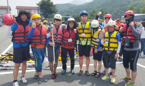 중증장애인 극기체험래프팅 당찬 도전!