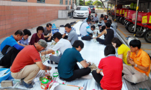 함양우체국, 중복을 맞아 전 직원 삼계탕 잔치