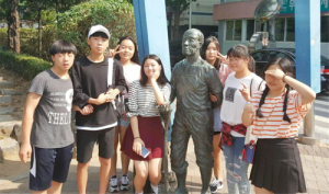 서상중, ‘교실 밖 수업’ 문학여행