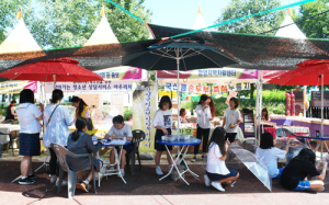 축제기간에도 찾아가는 청소년상담서비스 “아웃리치” 부스운영 