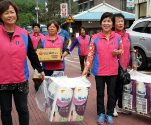 한국생활개선함양군연합회, 축제에서 받은 사랑 지역사회에 기부한다