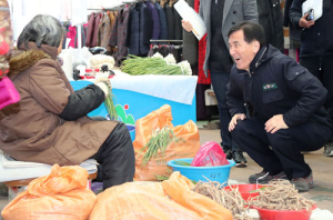 임창호 함양군수 전통시장 민생탐방