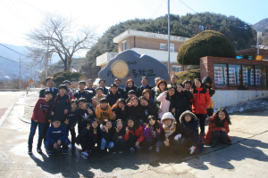 동문 사랑으로 꽃피운 마천초 학교 표지석, 우뚝 솟다!