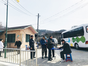 함양군, 의료접근성 취약마을 결핵이동검진 