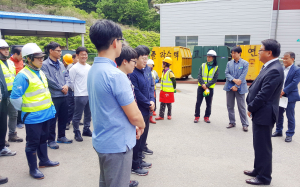 강현출 함양군수 권한대행 직원과 소통・공감