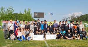 함양군 농협 축구동호회 서경방송 직장인 축구대회 우승
