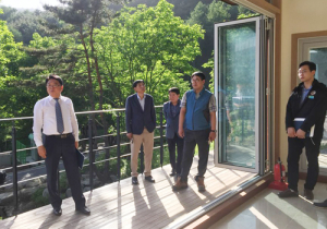 강현출 함양군수 권한대행 산삼휴양밸리 현장 점검 