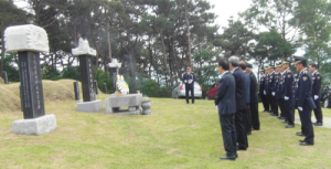 재향경우회, 현충일 전사경찰 묘지 참배