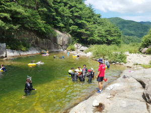 함양소방서, 119시민수상구조대 활약상 빛나