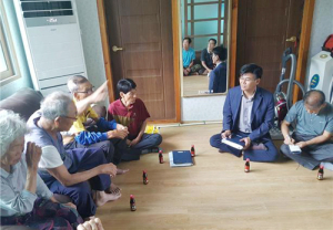 함양군 김해중 서하면장 취임 후, 첫 마을 방문