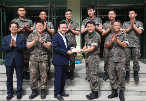서춘수 함양군수 추석 앞두고 군경 위문 격려